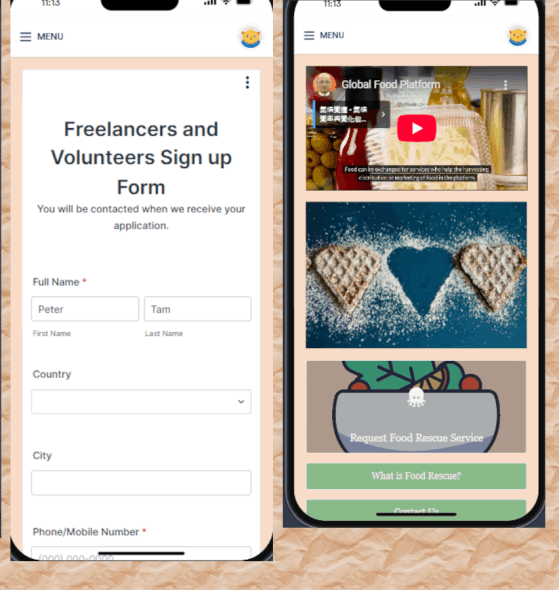 Rescue Food App